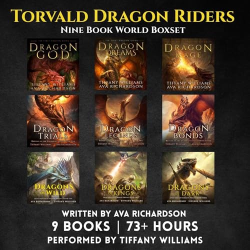 Cover of Torvald Dragon Riders: Nine Book World Boxset