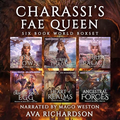Cover of Charassi’s Fae Queen: Six Book World Boxset