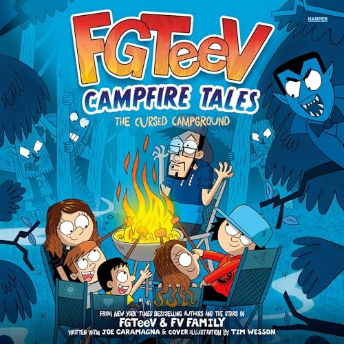 Cover of FGTeeV Campfire Tales #1: The Cursed Campground