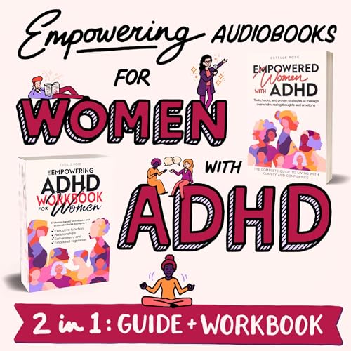Cover of Empowering Books for Women with ADHD: 2 in 1