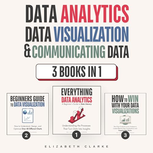 Cover of Data Analytics, Data Visualization & Communicating Data: 3 books in 1