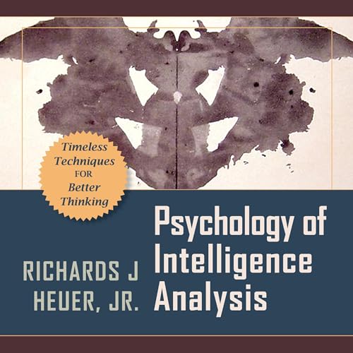Cover of Psychology of Intelligence Analysis