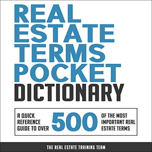 Cover of Real Estate Terms Pocket Dictionary