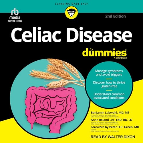 Cover of Celiac Disease For Dummies, 2nd Edition