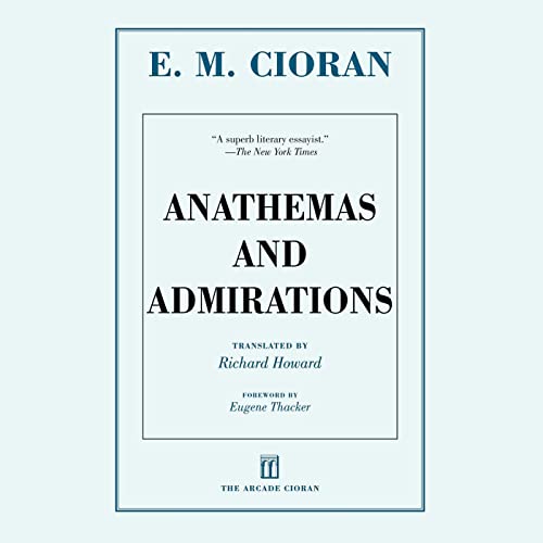 Cover of Anathemas and Admirations
