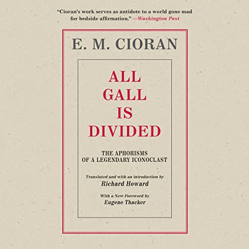 Cover of All Gall Is Divided