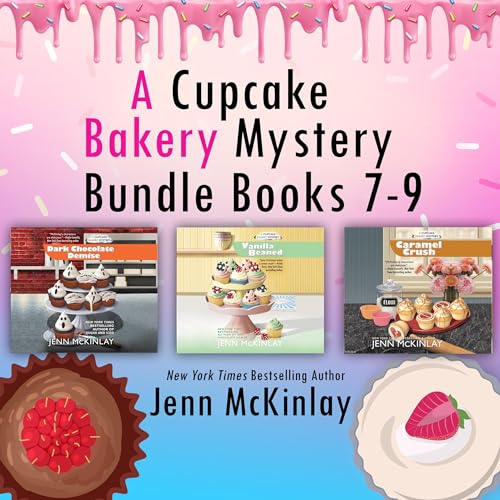Cover of A Cupcake Bakery Mystery Bundle, Books 7-9