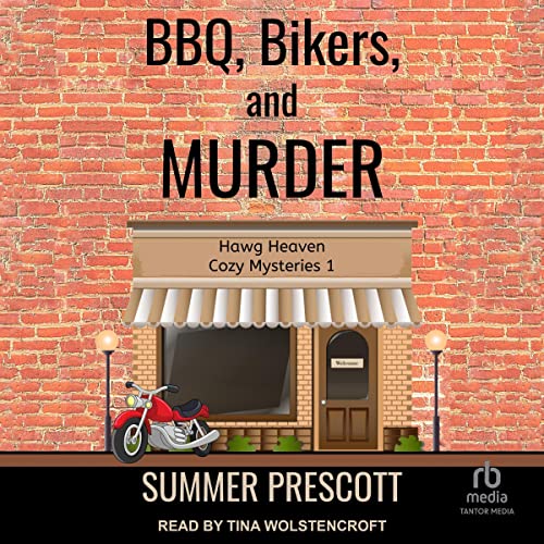 Cover of BBQ, Bikers, and Murder
