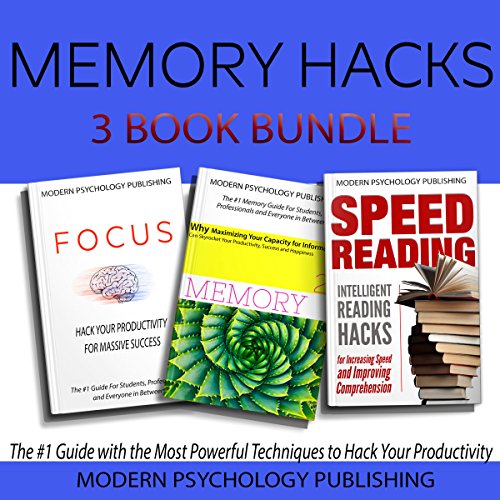 Cover of Memory Hacks: 3-Book Bundle