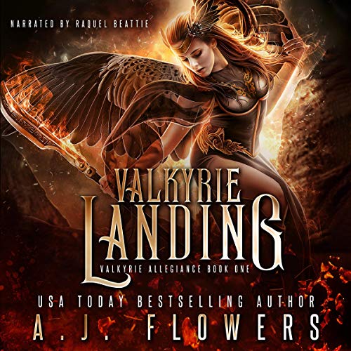 Cover of Valkyrie Landing (YA Fantasy Romance)