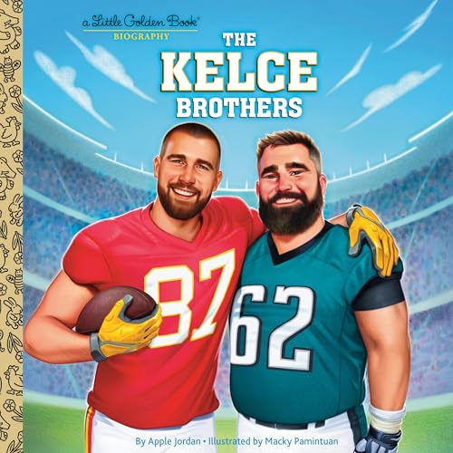 Cover of The Kelce Brothers: A Little Golden Book Biography