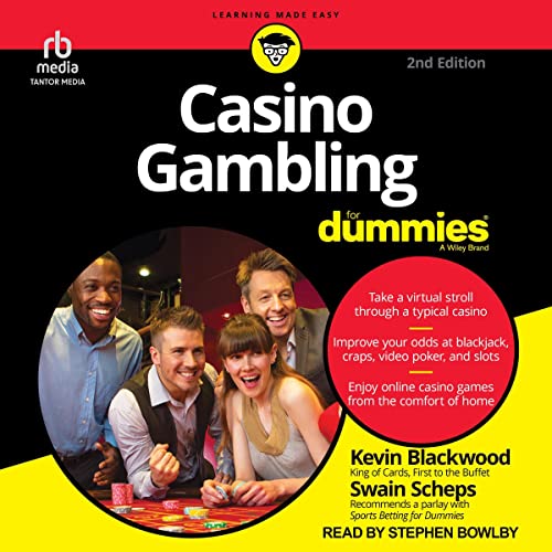 Cover of Casino Gambling for Dummies, 2nd Edition