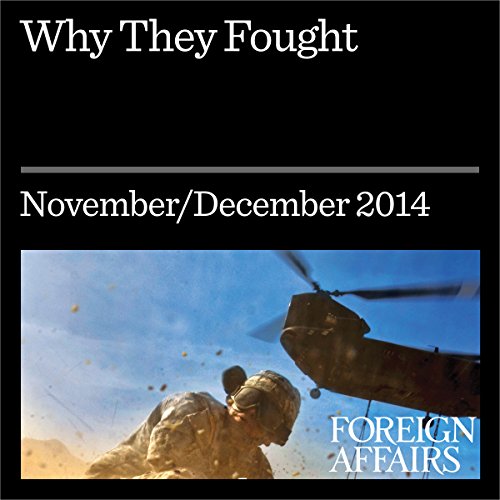 Cover of Why They Fought