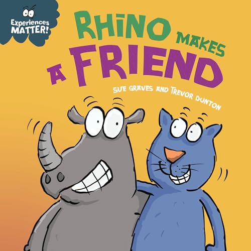 Cover of Rhino Makes a Friend