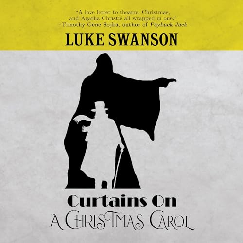 Cover of Curtains on a Christmas Carol