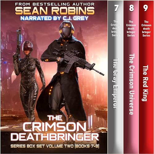 Cover of The Crimson Deathbringer Series Box Set, Volume Two (Books 7-9)