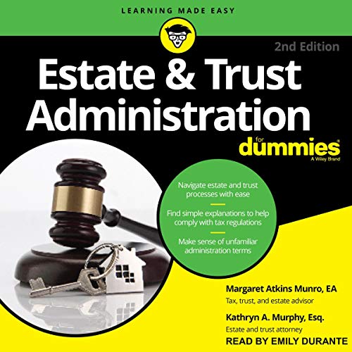 Cover of Estate & Trust Administration for Dummies, 2nd Edition