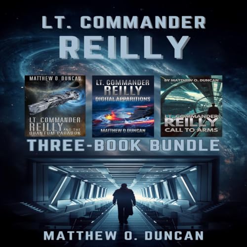 Cover of Lt. Commander Reilly - Three-Book Bundle