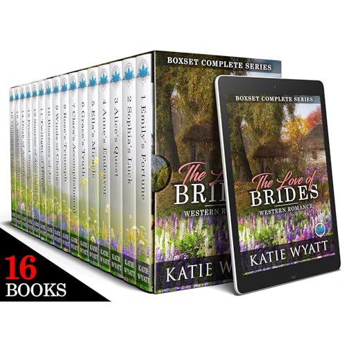 Cover of The Love of Brides Western Romance Boxset Complete Series
