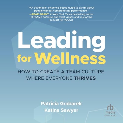 Cover of Leading for Wellness