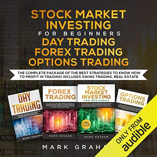 Cover of Stock Market Investing for Beginners, Day Trading, Forex Trading, Options Trading