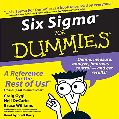 Cover of Six Sigma For Dummies