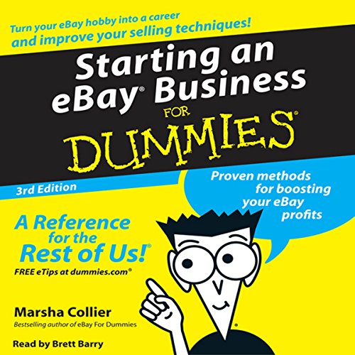 Cover of Starting an E-Bay Business for Dummies