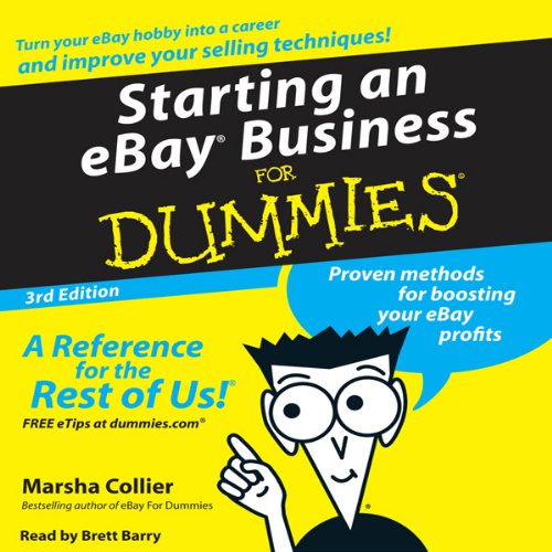 Cover of Starting an E-Bay Business for Dummies