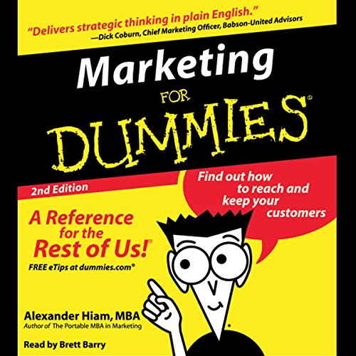 Cover of Marketing for Dummies 2nd Ed.