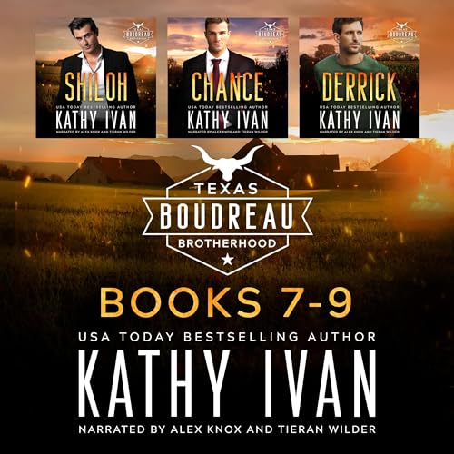 Cover of Texas Boudreau Brotherhood Books 7-9