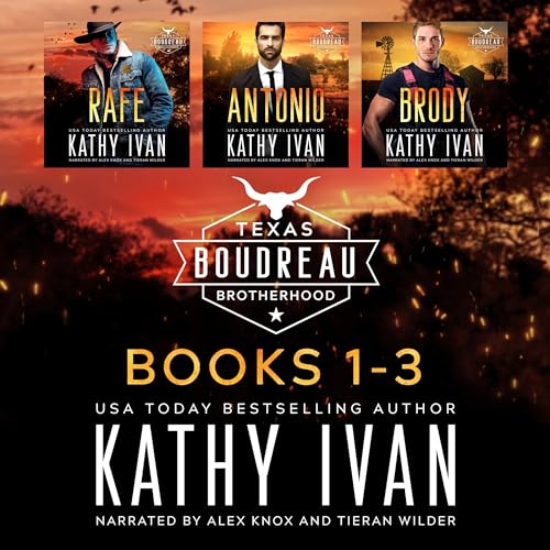 Cover of Texas Boudreau Brotherhood, Books 1-3