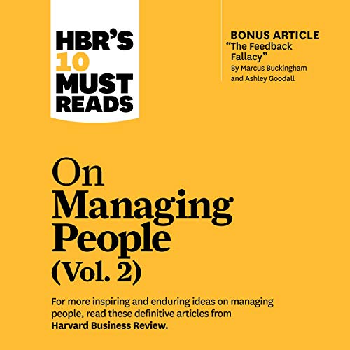 Cover of HBR's 10 Must Reads on Managing People, Vol. 2