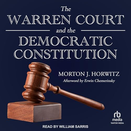 Cover of The Warren Court and the Democratic Constitution