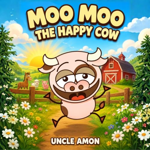 Cover of Moo Moo the Happy Cow: Stories, Jokes, Games, and More!