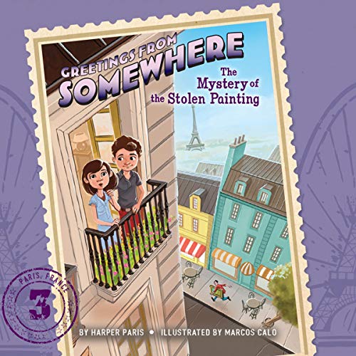 Cover of The Mystery of the Stolen Painting