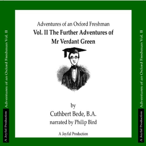 Cover of The Adventures of Mr Verdant Green, Volume II