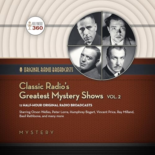 Cover of Classic Radio's Greatest Mystery Shows, Vol. 2