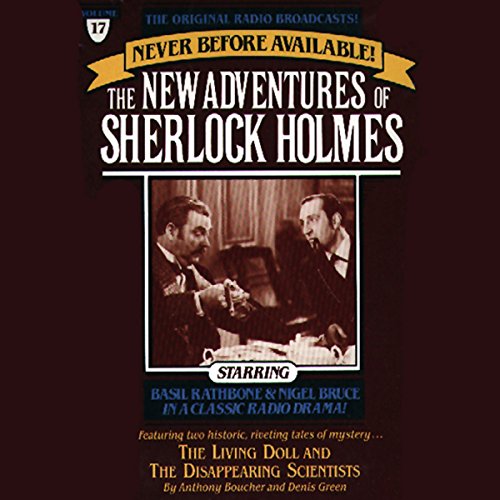 Cover of The Living Doll and The Disappearing Scientists