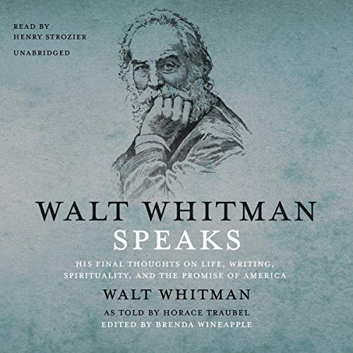 Cover of Walt Whitman Speaks