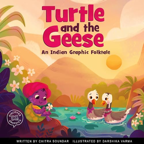Cover of Turtle and the Geese: An Indian Folktale