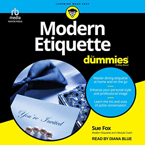 Cover of Modern Etiquette for Dummies