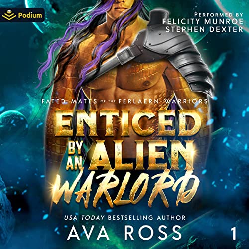 Cover of Enticed by an Alien Warlord
