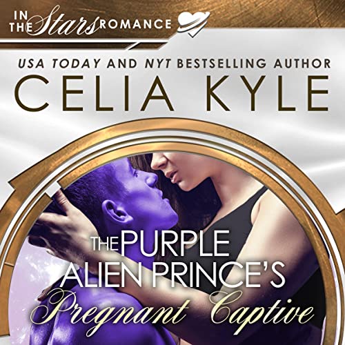 Cover of The Purple Alien Prince's Pregnant Captive
