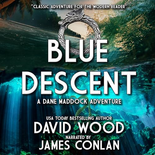 Cover of Blue Descent: A Dane Maddock Adventure
