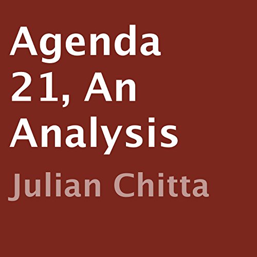 Cover of Agenda 21, an Analysis