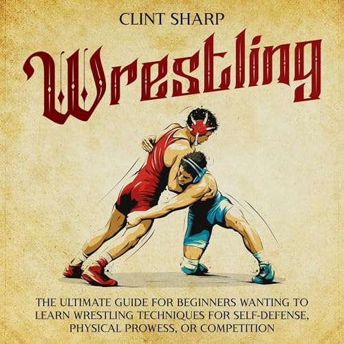Cover of Wrestling: The Ultimate Guide for Beginners Wanting to Learn Wrestling Techniques for Self-Defense, Physical Prowess, or Competition