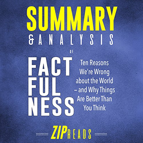 Cover of Summary & Analysis of Factfulness: A Guide to the Book by Hans Rosling