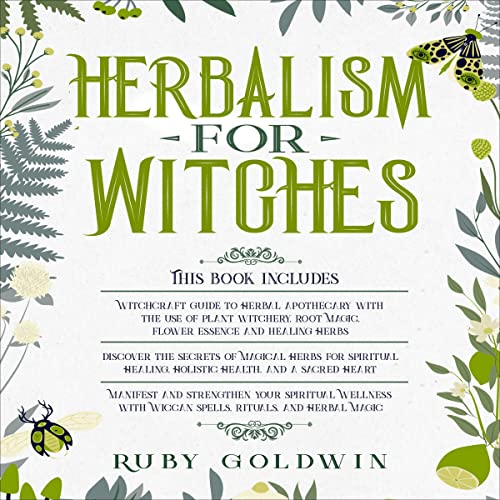 Cover of Herbalism for Witches: 3 Books In 1