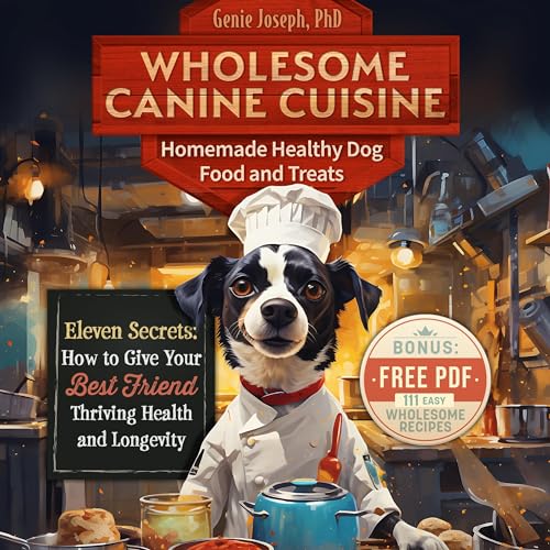 Cover of Wholesome Canine Cuisine Homemade Healthy Dog Food and Treats