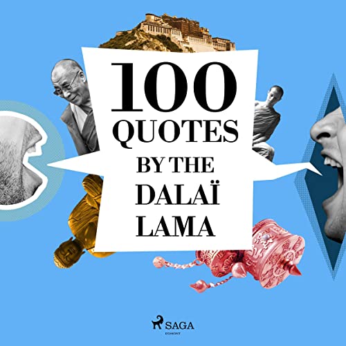 Cover of 100 Quotes by the Dalaï Lama